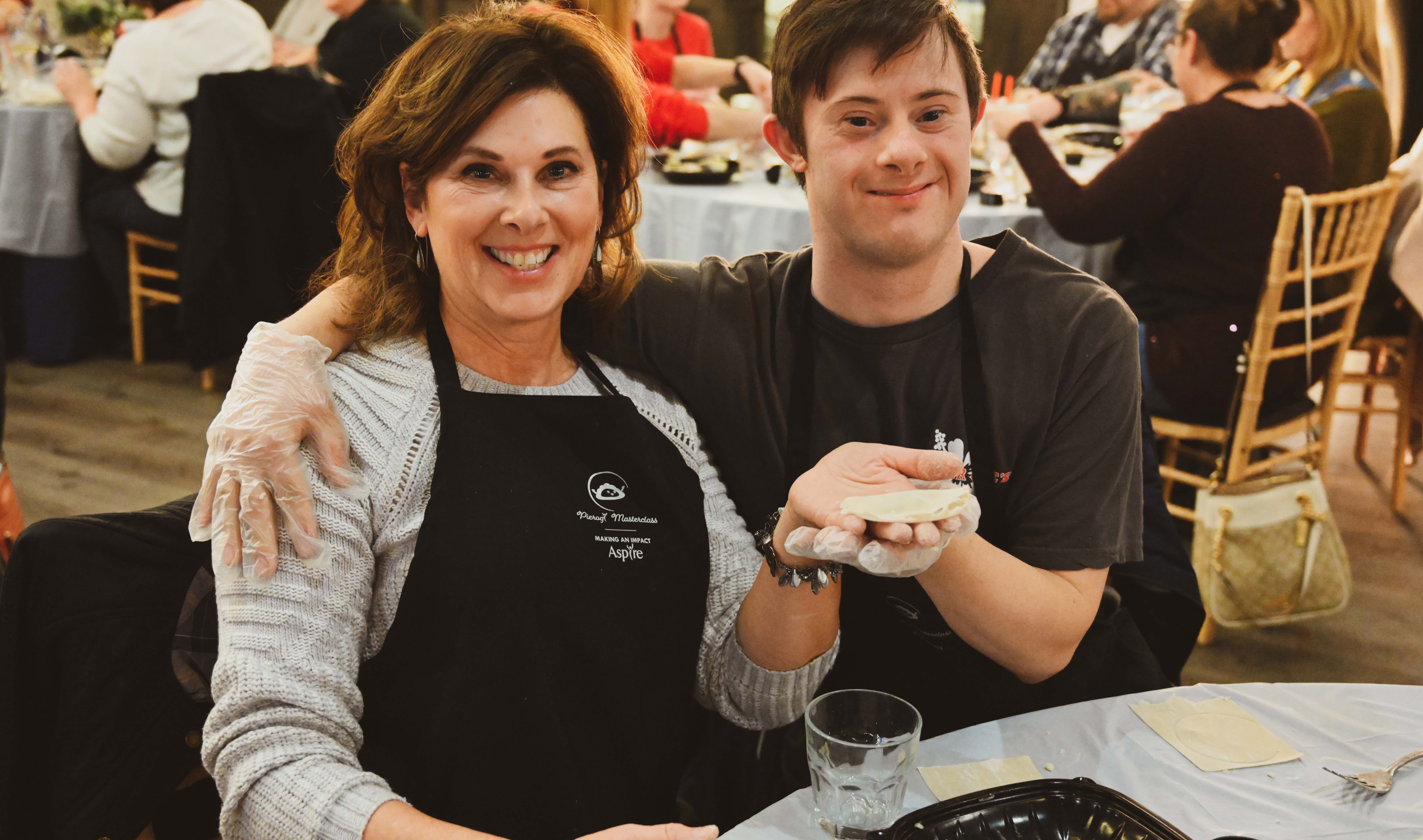 pierogi making
